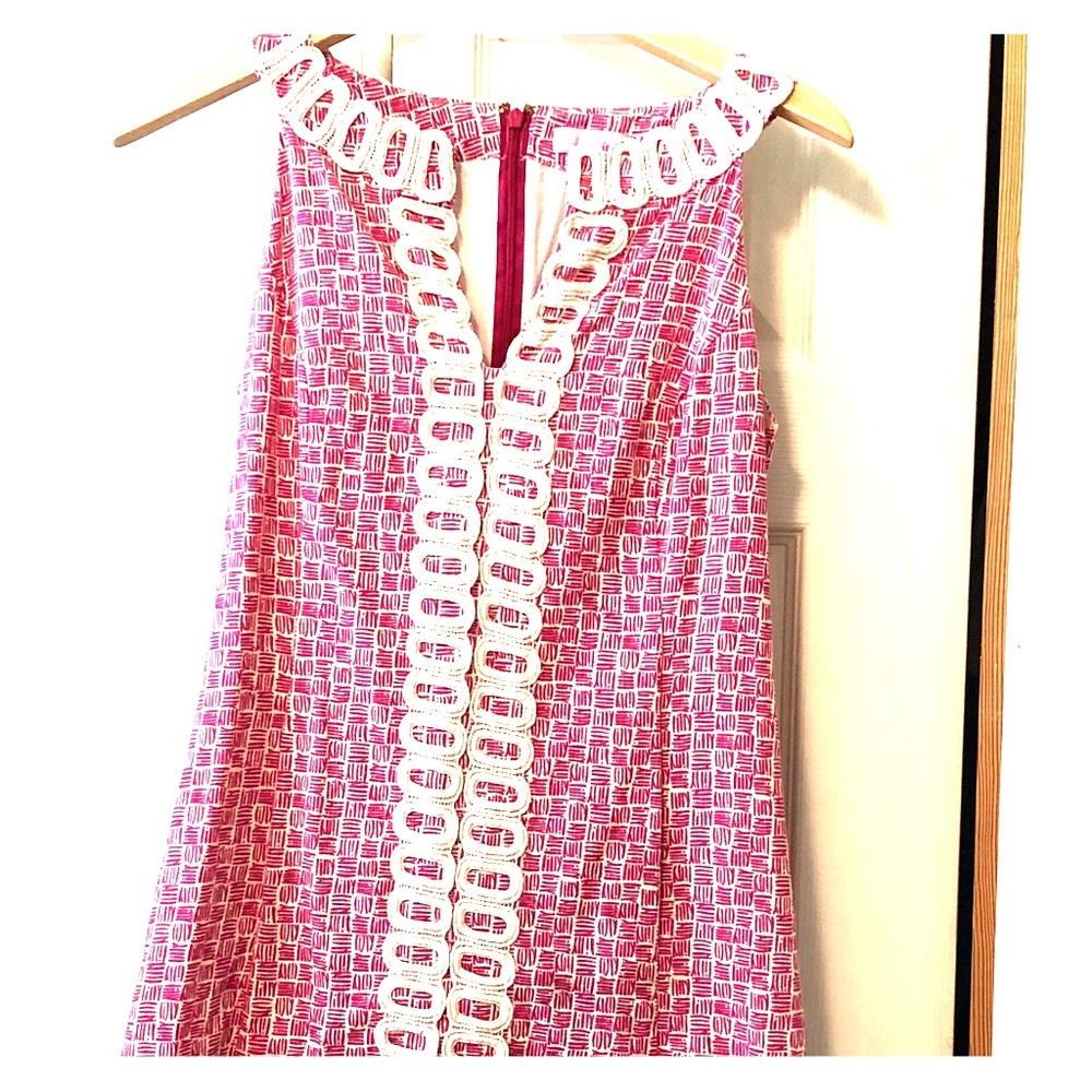 Lilly Pulitzer Pink and White Dress